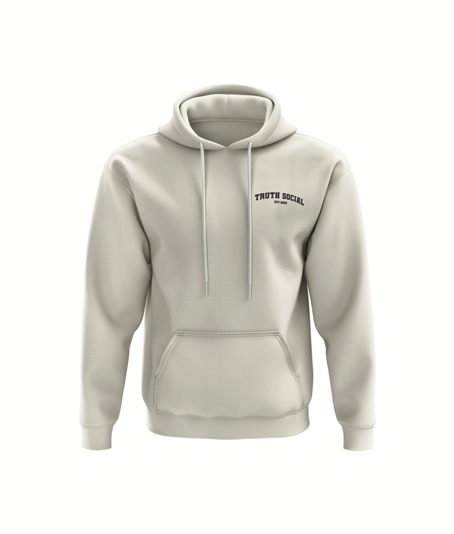 Truth Social Varsity-Style Hoodie - Cream